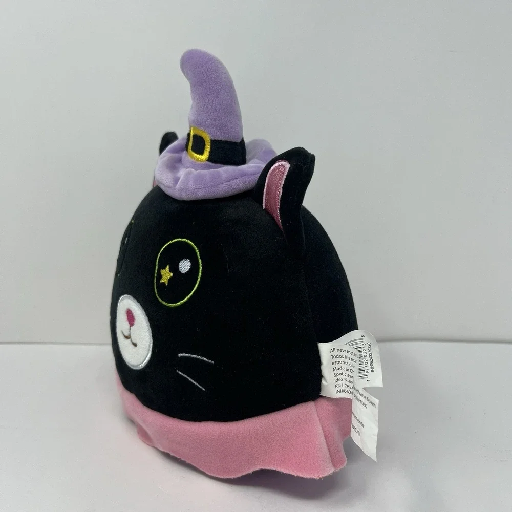 Witch Black‎ Cat Halloween Spooky Plush Squishy Stuffed Animal Toy Home Decor
